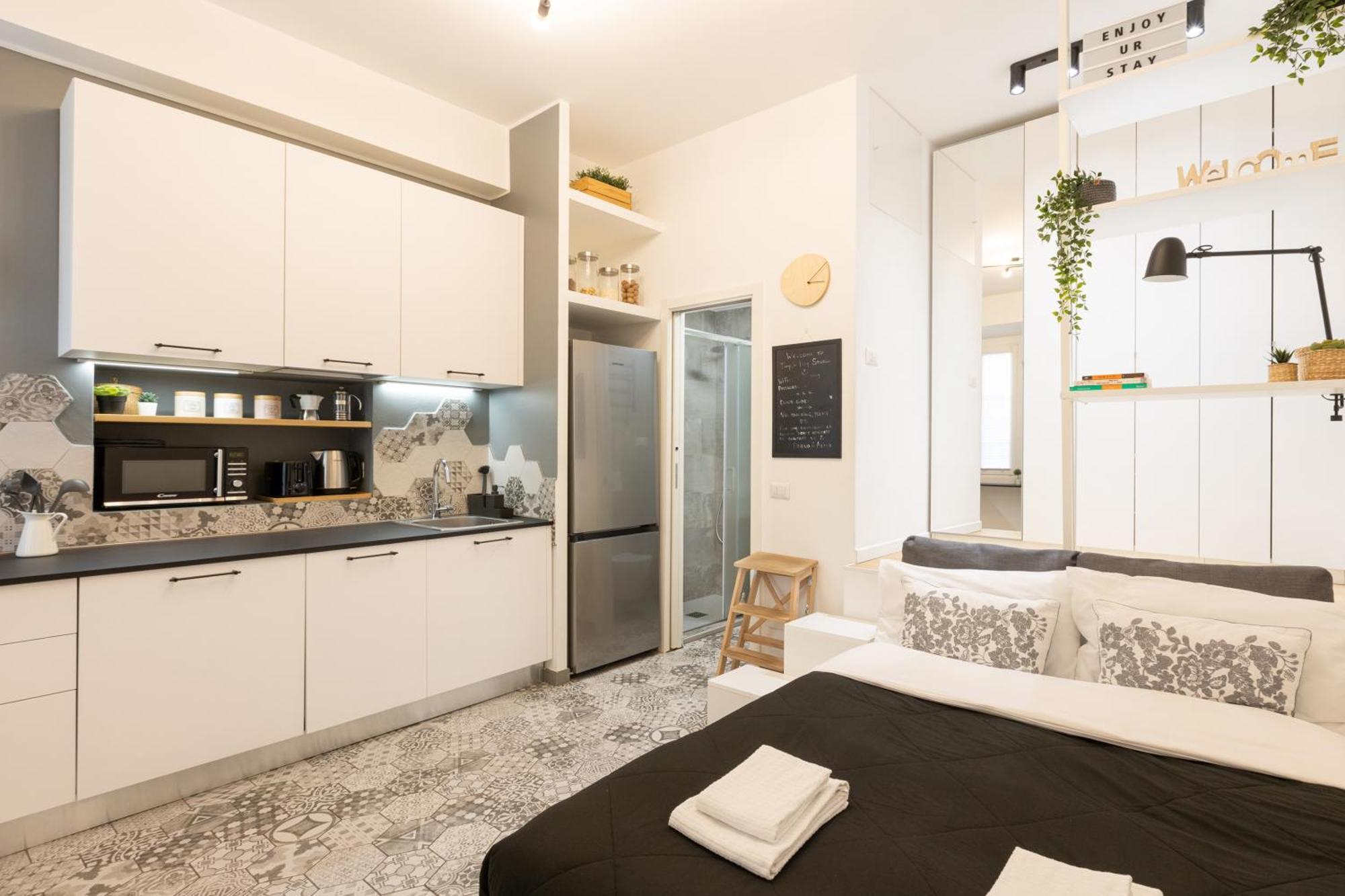 Tiny & Tidy Studio In The Key Area Of Milan Exterior photo